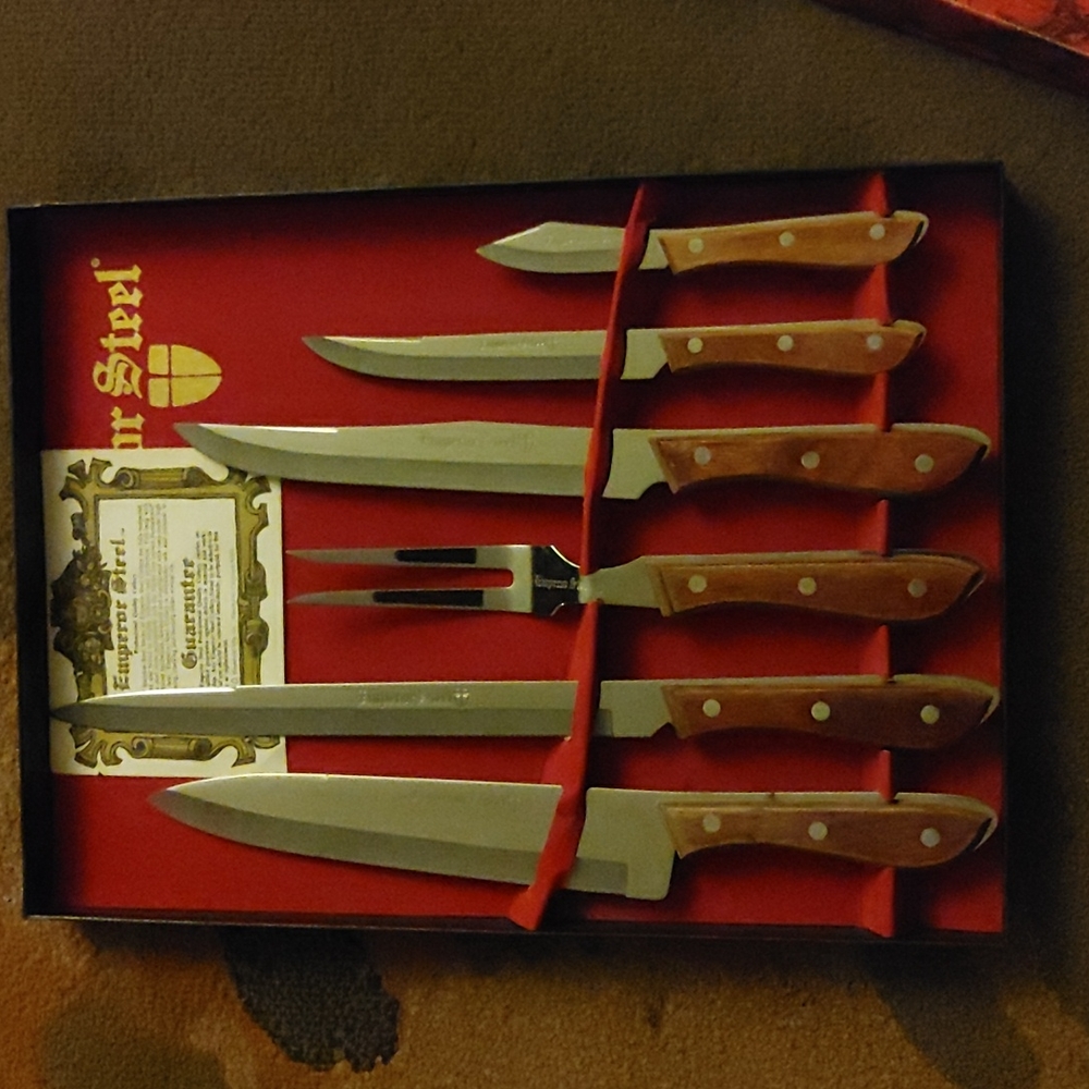 Vintage Emperor Steel Cutlery set